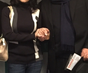 With Rajshree Sachdev, lead star theatrical play ' Gauhar Jaan'