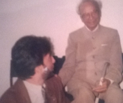 With Mr Naushad Ali of Indian cinema ( 1997)