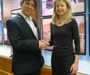 with Professor of Music -Rachel Beckles Willson of Royal Holloway