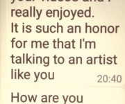 A greeting from another music lover from Iran