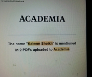 My work cited by research scholars at prime Universities