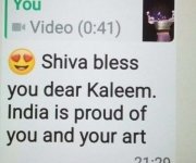 A greeting from a music lover on Iran.